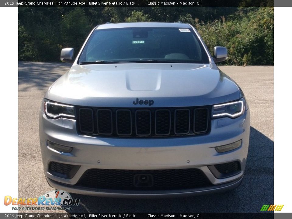 2019 Jeep Grand Cherokee High Altitude 4x4 Billet Silver Metallic / Black Photo #2