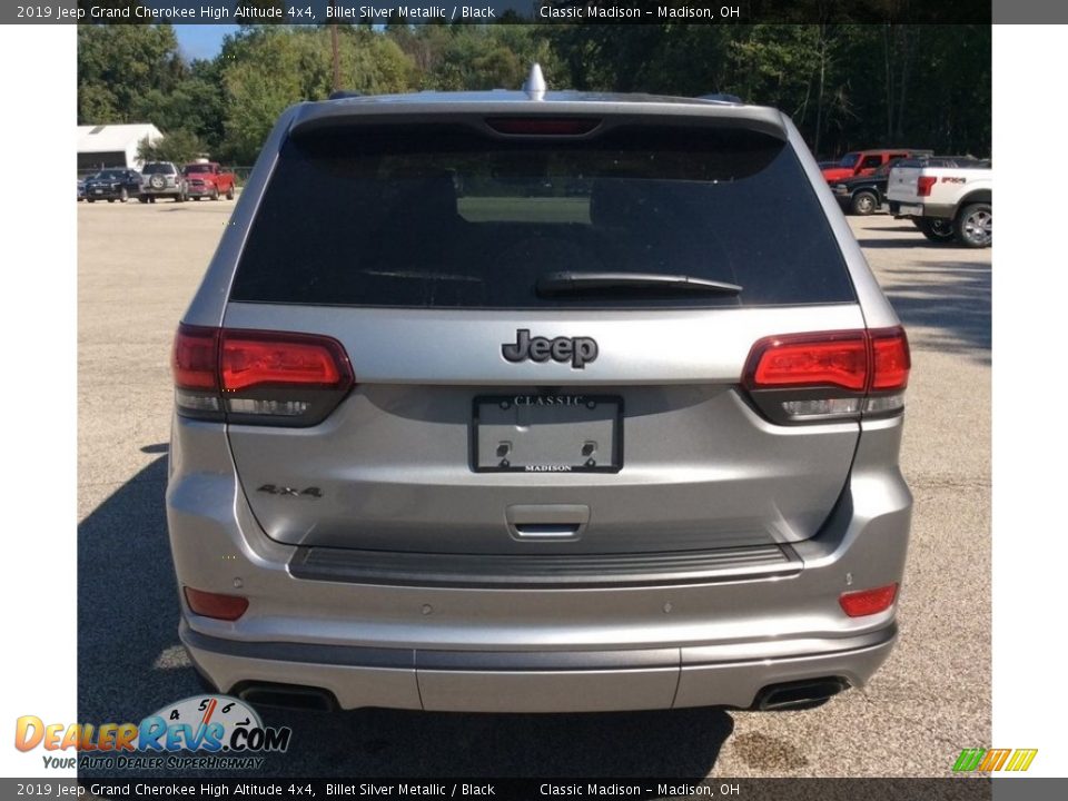 2019 Jeep Grand Cherokee High Altitude 4x4 Billet Silver Metallic / Black Photo #5