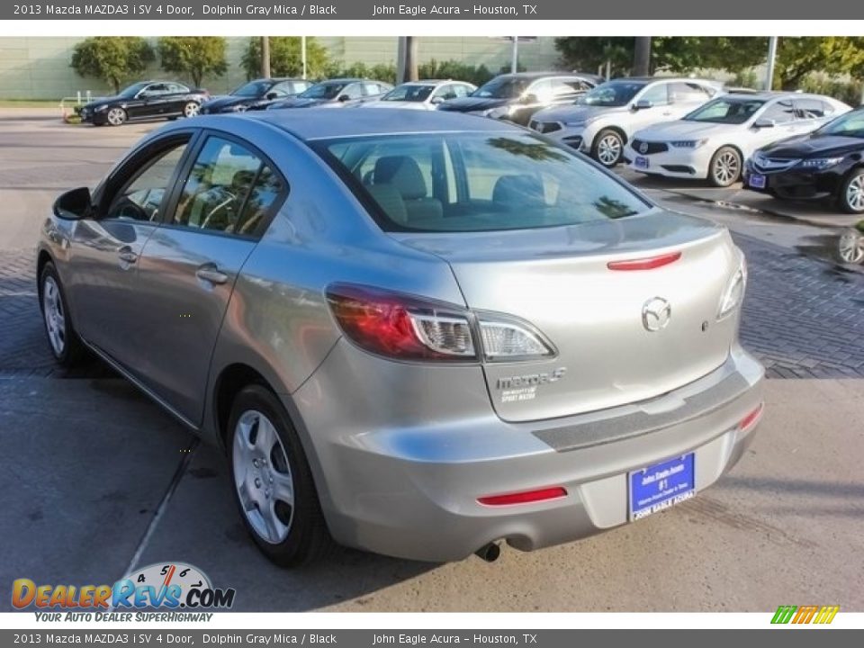 2013 Mazda MAZDA3 i SV 4 Door Dolphin Gray Mica / Black Photo #5