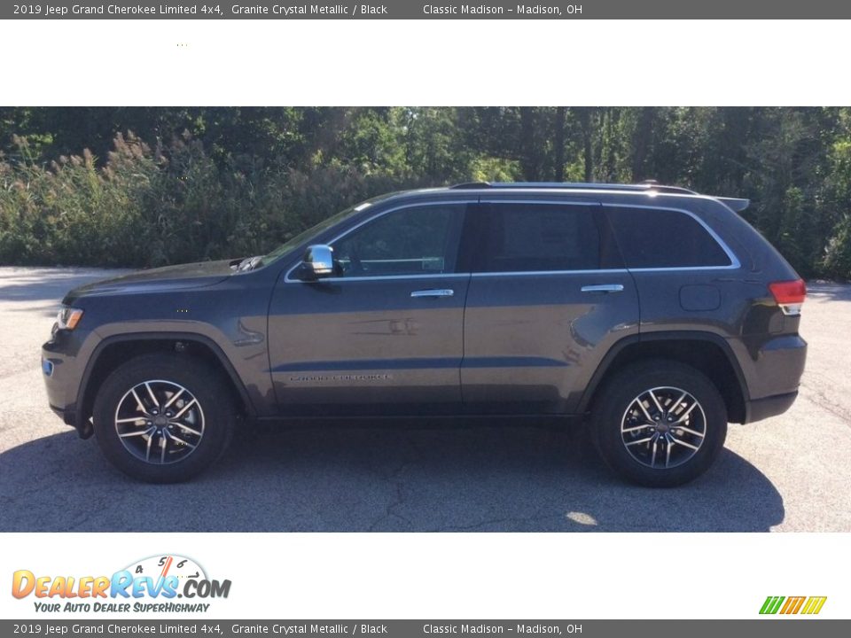 2019 Jeep Grand Cherokee Limited 4x4 Granite Crystal Metallic / Black Photo #3