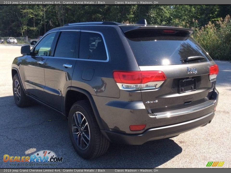 2019 Jeep Grand Cherokee Limited 4x4 Granite Crystal Metallic / Black Photo #4
