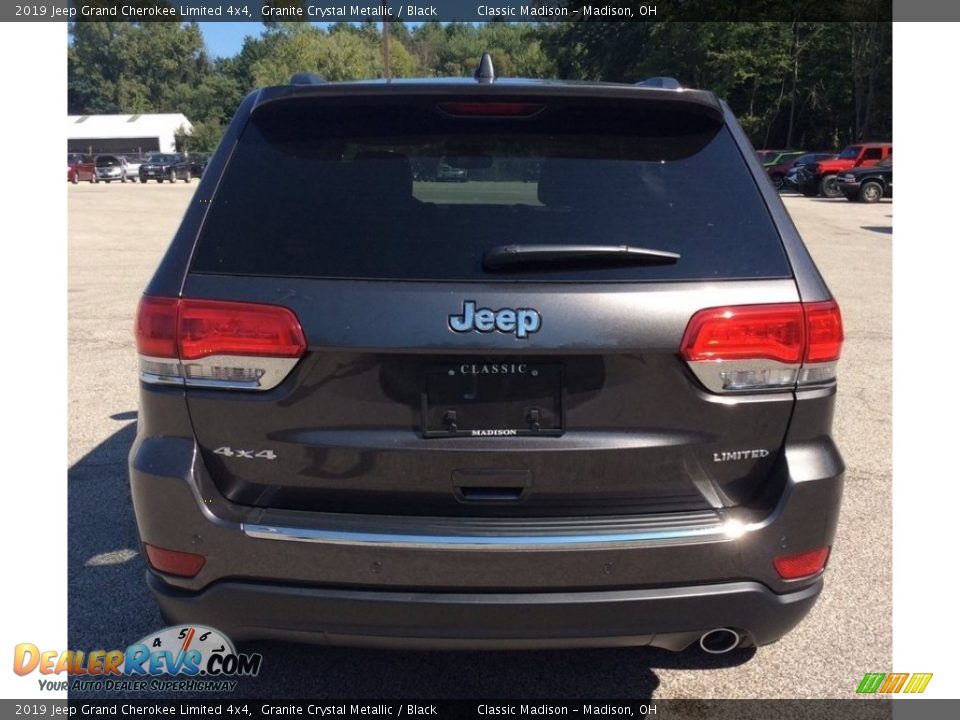 2019 Jeep Grand Cherokee Limited 4x4 Granite Crystal Metallic / Black Photo #5