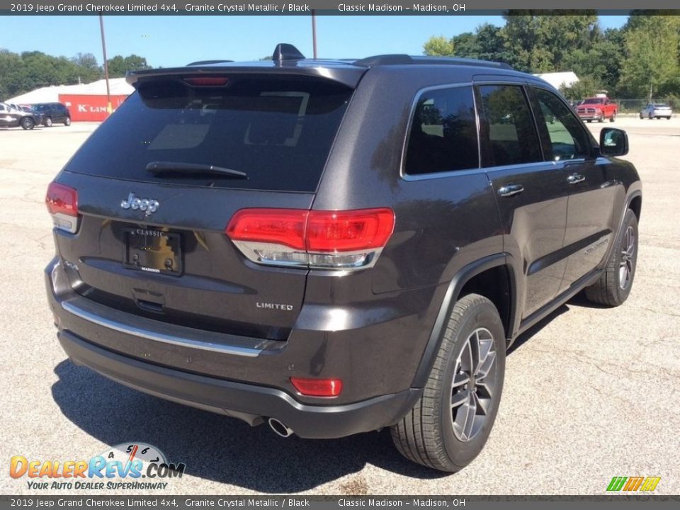 2019 Jeep Grand Cherokee Limited 4x4 Granite Crystal Metallic / Black Photo #6