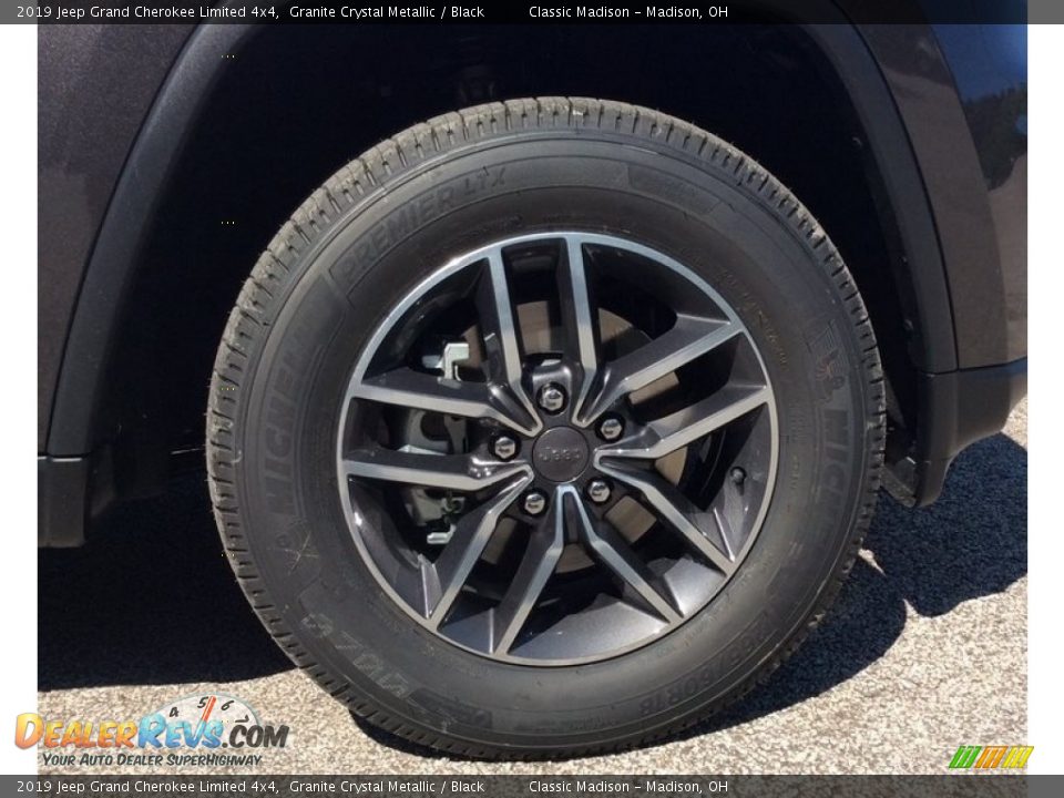 2019 Jeep Grand Cherokee Limited 4x4 Granite Crystal Metallic / Black Photo #7