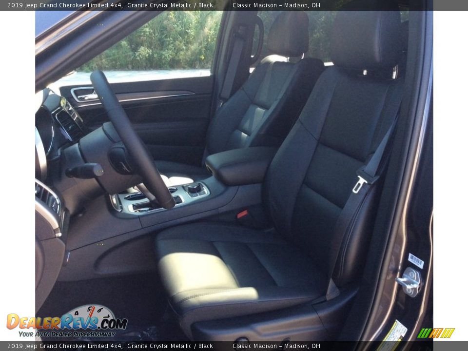 2019 Jeep Grand Cherokee Limited 4x4 Granite Crystal Metallic / Black Photo #9