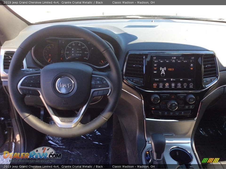 2019 Jeep Grand Cherokee Limited 4x4 Granite Crystal Metallic / Black Photo #11