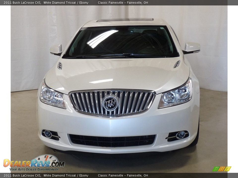2011 Buick LaCrosse CXS White Diamond Tricoat / Ebony Photo #4