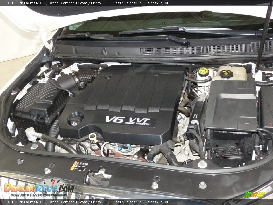 2011 Buick LaCrosse CXS White Diamond Tricoat / Ebony Photo #5