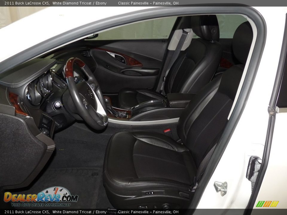 2011 Buick LaCrosse CXS White Diamond Tricoat / Ebony Photo #7