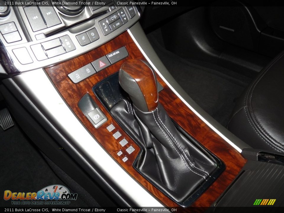 2011 Buick LaCrosse CXS White Diamond Tricoat / Ebony Photo #14