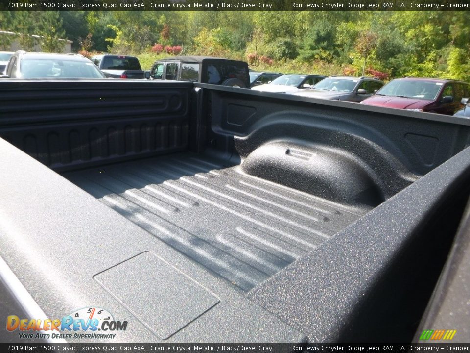 2019 Ram 1500 Classic Express Quad Cab 4x4 Granite Crystal Metallic / Black/Diesel Gray Photo #13