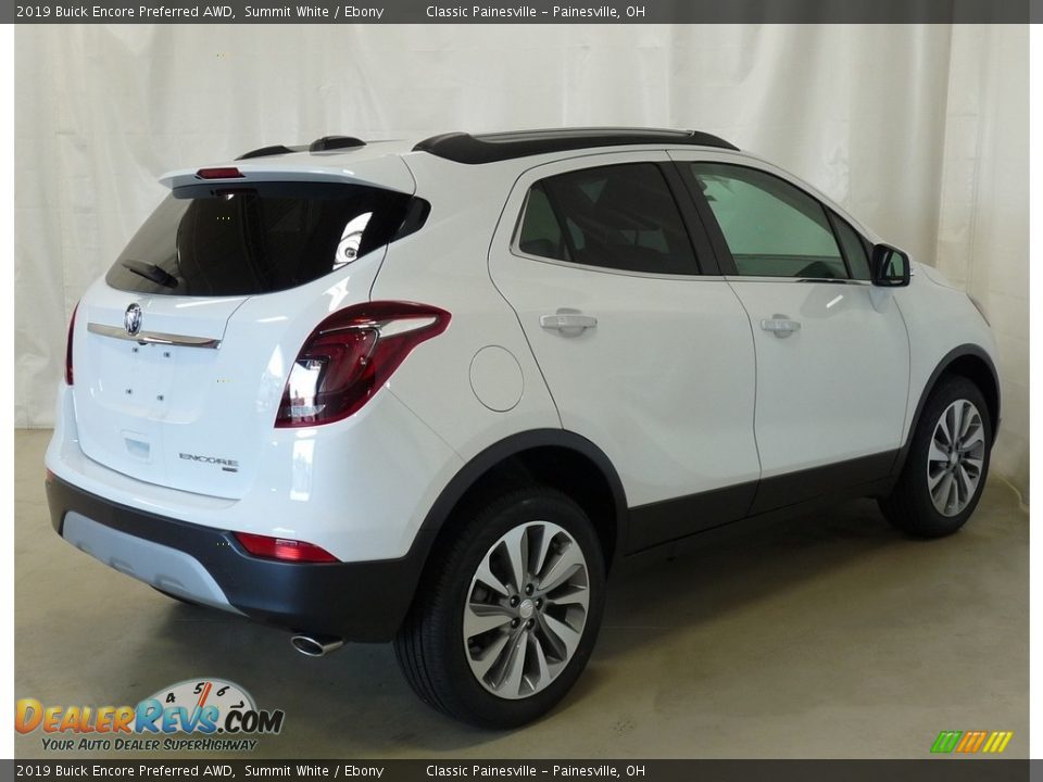2019 Buick Encore Preferred AWD Summit White / Ebony Photo #2