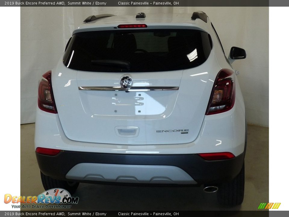 2019 Buick Encore Preferred AWD Summit White / Ebony Photo #3