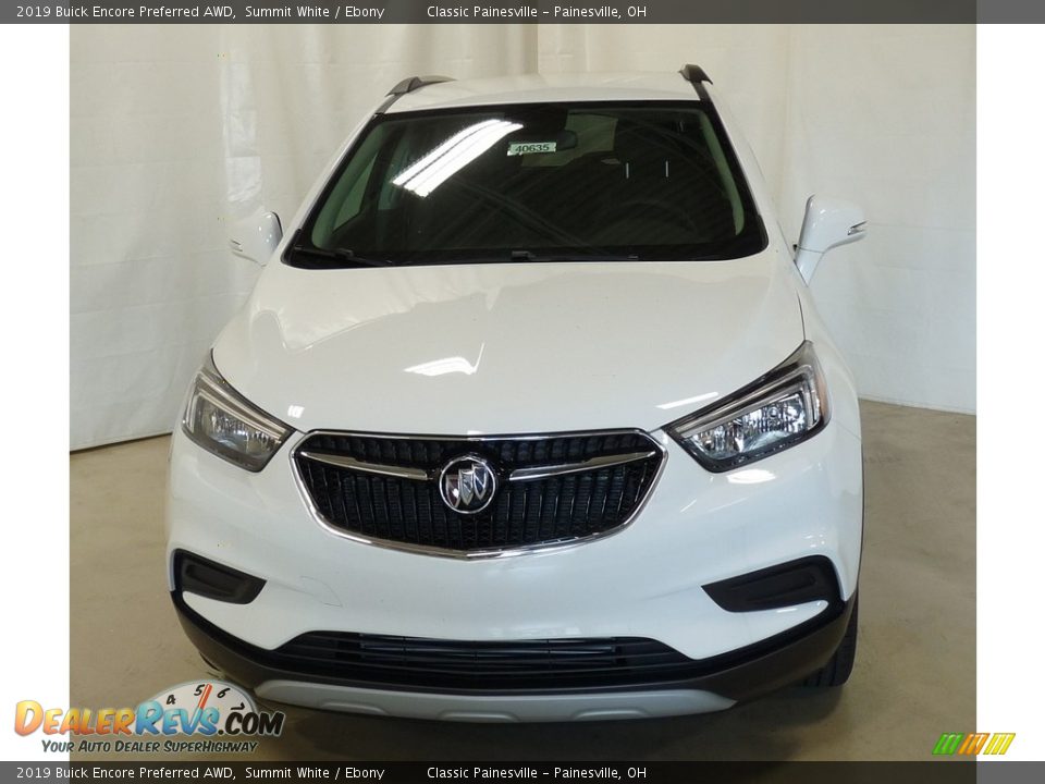 2019 Buick Encore Preferred AWD Summit White / Ebony Photo #4
