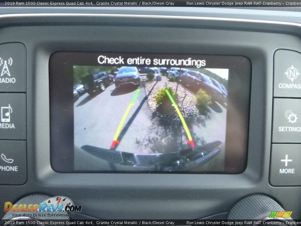 2019 Ram 1500 Classic Express Quad Cab 4x4 Granite Crystal Metallic / Black/Diesel Gray Photo #18