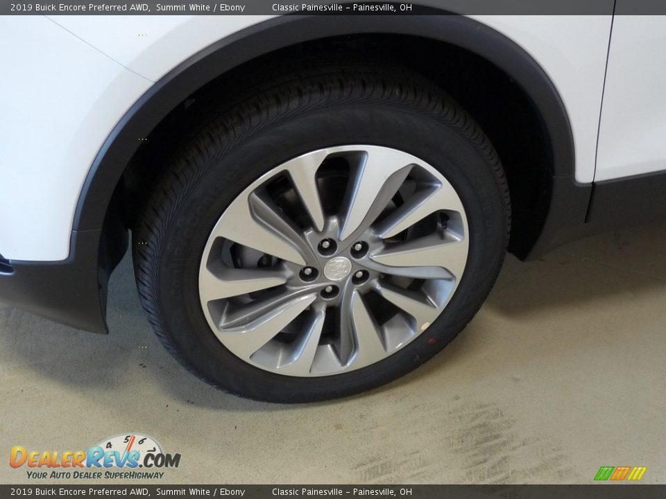 2019 Buick Encore Preferred AWD Summit White / Ebony Photo #5