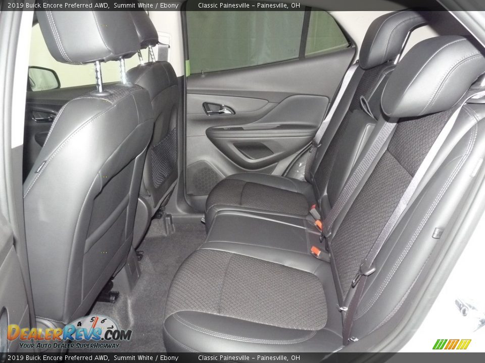 2019 Buick Encore Preferred AWD Summit White / Ebony Photo #7