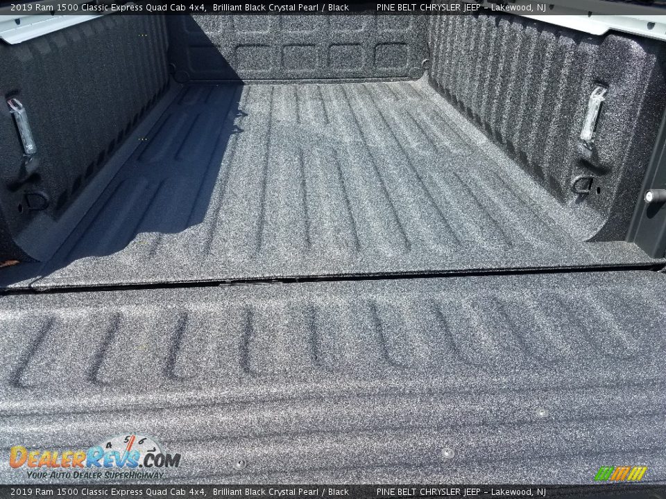 2019 Ram 1500 Classic Express Quad Cab 4x4 Brilliant Black Crystal Pearl / Black Photo #6