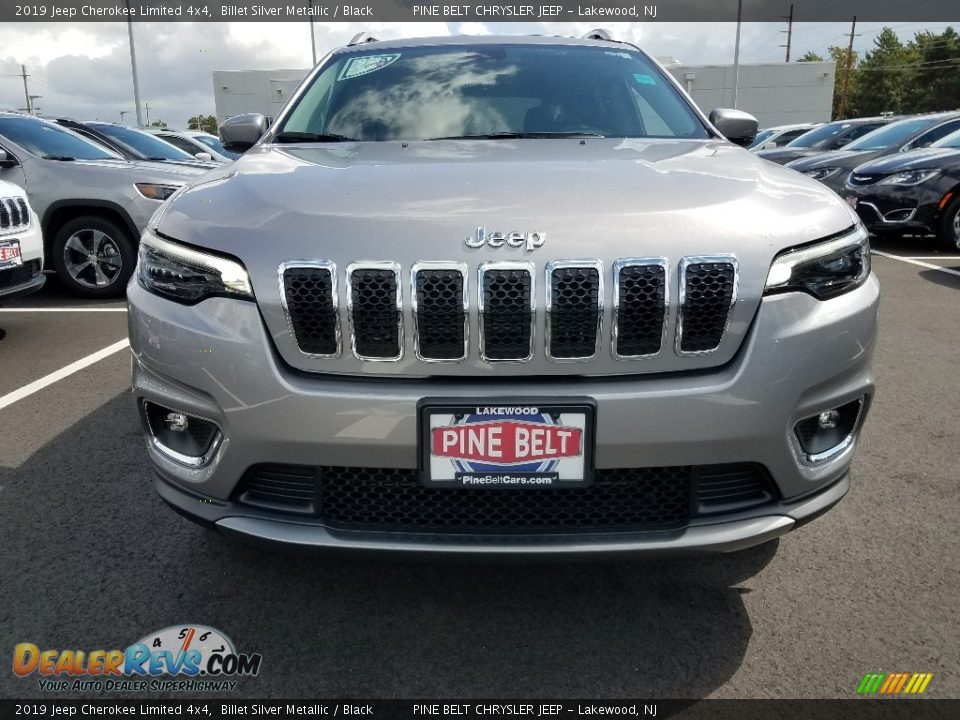 2019 Jeep Cherokee Limited 4x4 Billet Silver Metallic / Black Photo #2