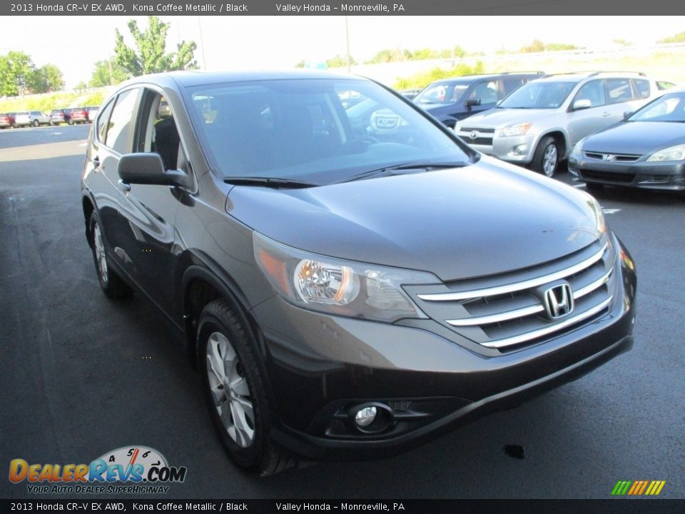 2013 Honda CR-V EX AWD Kona Coffee Metallic / Black Photo #7