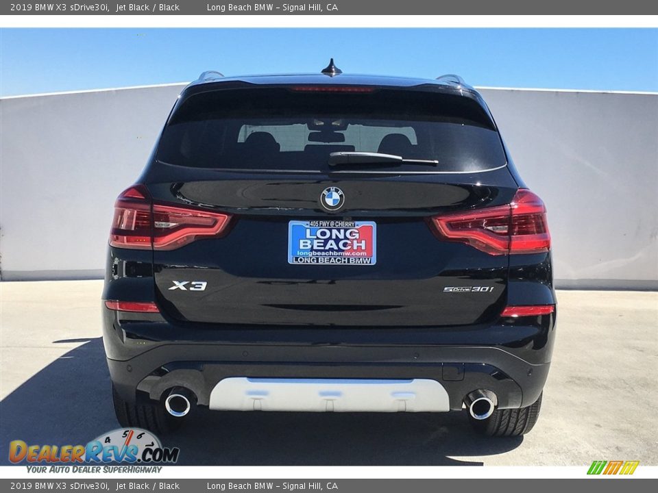 2019 BMW X3 sDrive30i Jet Black / Black Photo #4