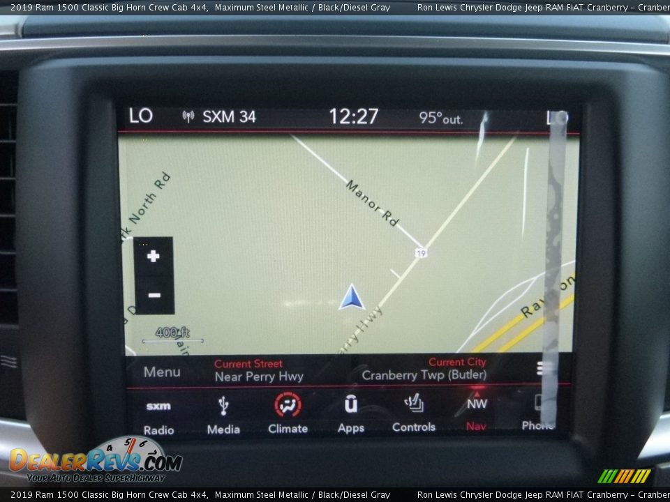 Navigation of 2019 Ram 1500 Classic Big Horn Crew Cab 4x4 Photo #16