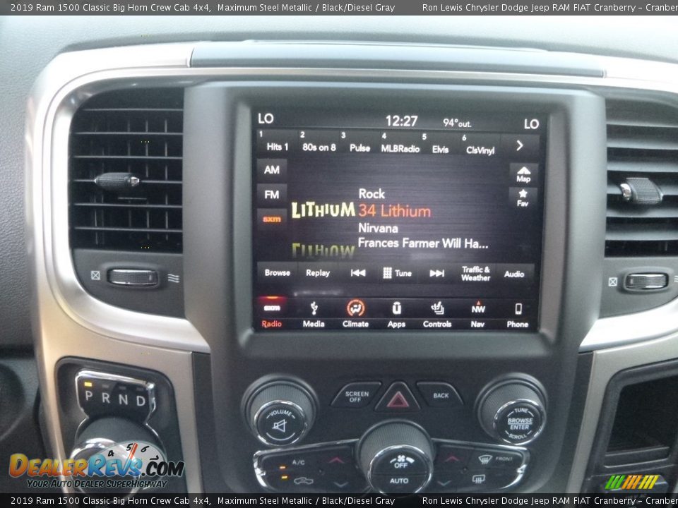 Controls of 2019 Ram 1500 Classic Big Horn Crew Cab 4x4 Photo #17