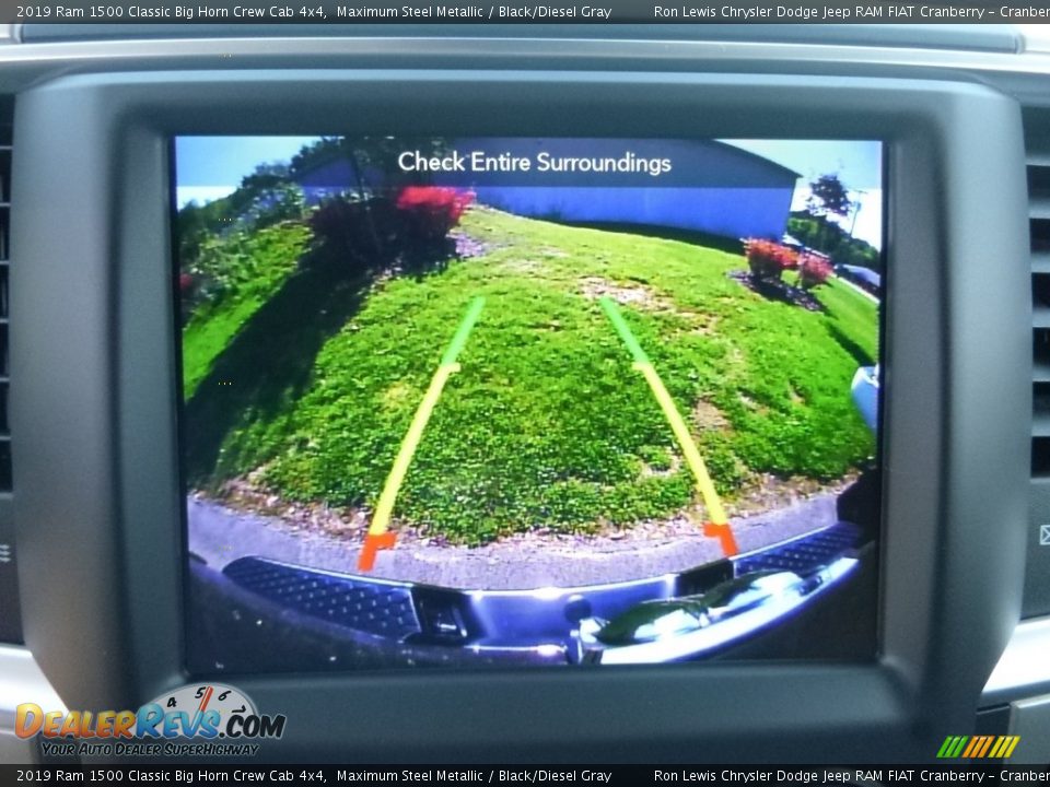 2019 Ram 1500 Classic Big Horn Crew Cab 4x4 Maximum Steel Metallic / Black/Diesel Gray Photo #18