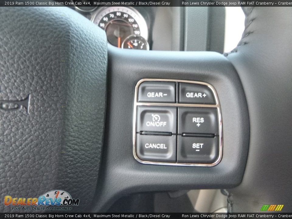 Controls of 2019 Ram 1500 Classic Big Horn Crew Cab 4x4 Photo #19