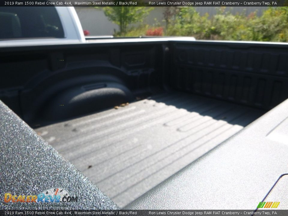 2019 Ram 1500 Rebel Crew Cab 4x4 Maximum Steel Metallic / Black/Red Photo #9