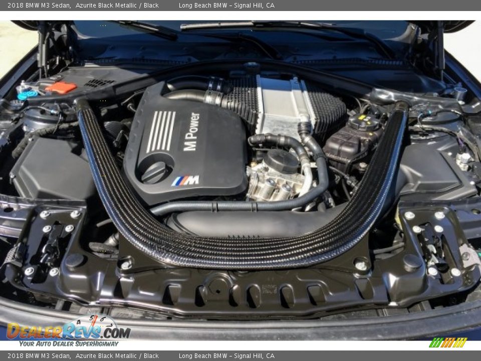 2018 BMW M3 Sedan 3.0 Liter TwinPower Turbocharged DOHC 24-Valve VVT Inline 6 Cylinder Engine Photo #8