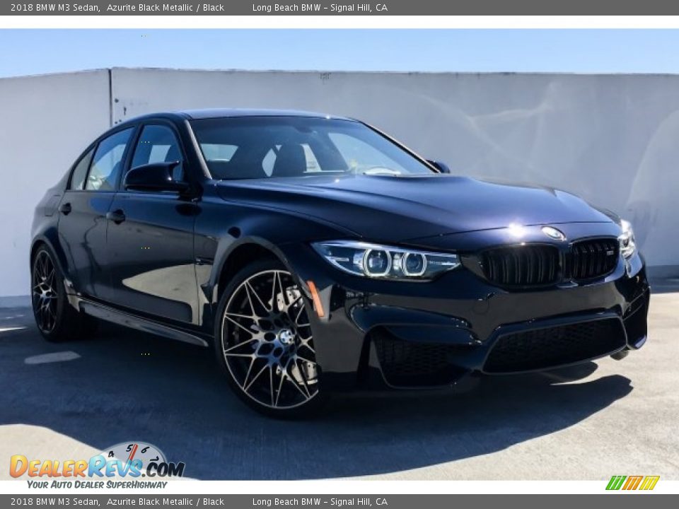 Front 3/4 View of 2018 BMW M3 Sedan Photo #12