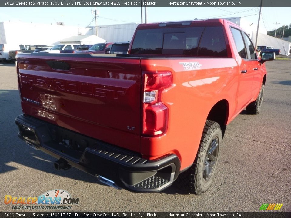 2019 Chevrolet Silverado 1500 LT Z71 Trail Boss Crew Cab 4WD Red Hot / Jet Black Photo #5