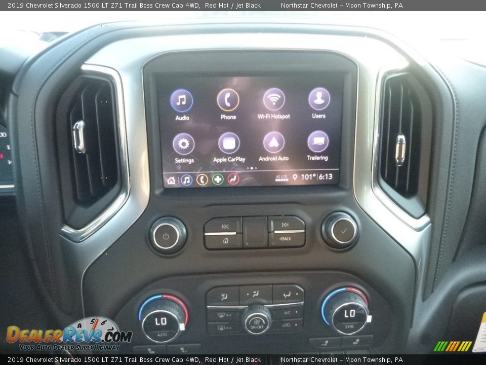 2019 Chevrolet Silverado 1500 LT Z71 Trail Boss Crew Cab 4WD Red Hot / Jet Black Photo #15