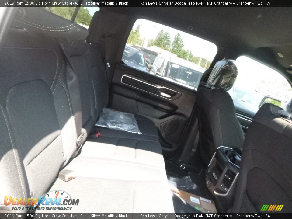 2019 Ram 1500 Big Horn Crew Cab 4x4 Billett Silver Metallic / Black Photo #13
