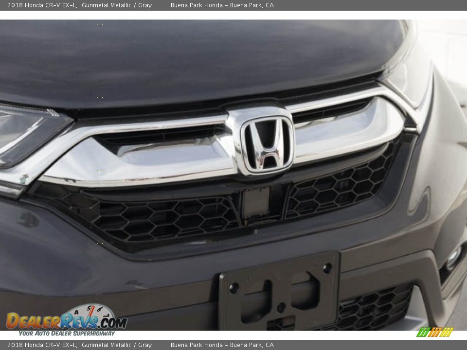 2018 Honda CR-V EX-L Gunmetal Metallic / Gray Photo #4