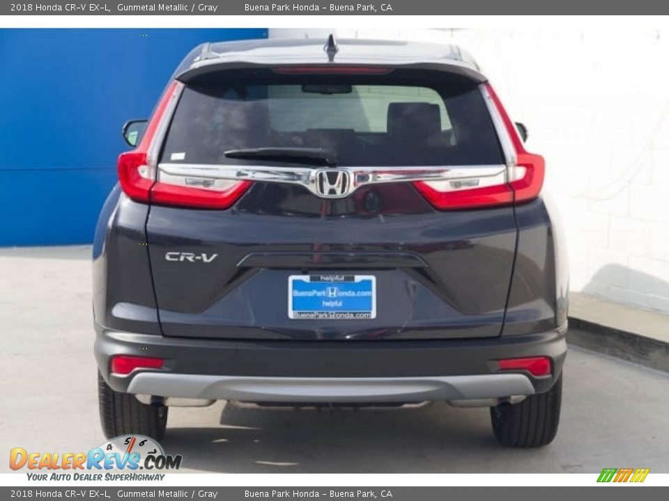 2018 Honda CR-V EX-L Gunmetal Metallic / Gray Photo #6