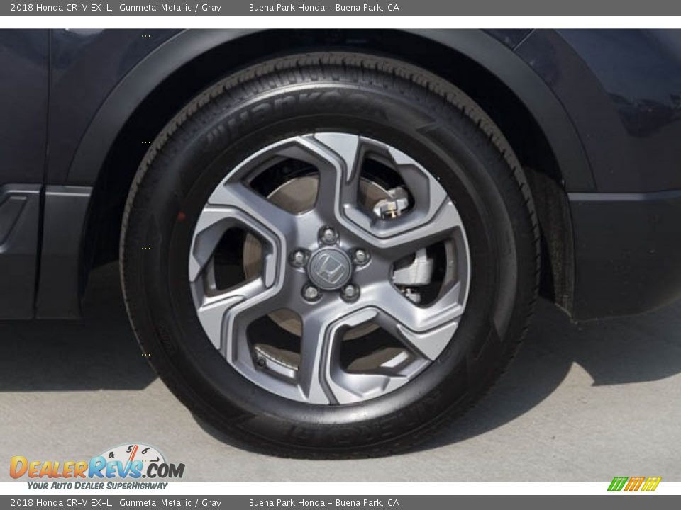 2018 Honda CR-V EX-L Gunmetal Metallic / Gray Photo #9