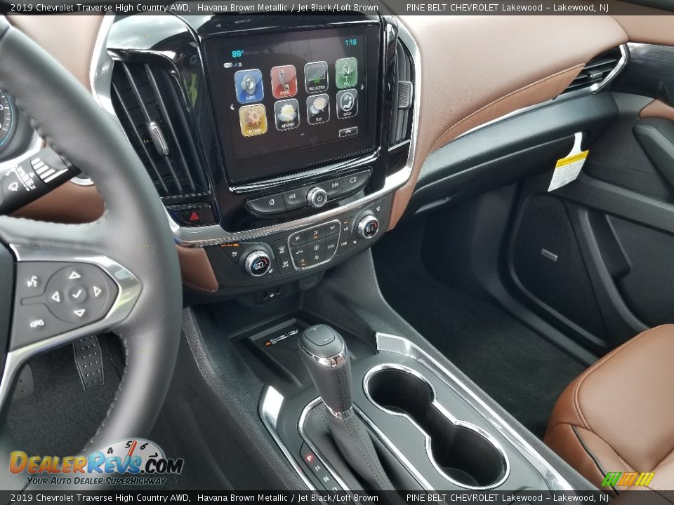 2019 Chevrolet Traverse High Country AWD Havana Brown Metallic / Jet Black/Loft Brown Photo #10