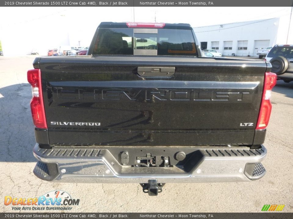 2019 Chevrolet Silverado 1500 LTZ Crew Cab 4WD Black / Jet Black Photo #6