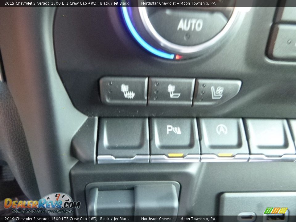 2019 Chevrolet Silverado 1500 LTZ Crew Cab 4WD Black / Jet Black Photo #20