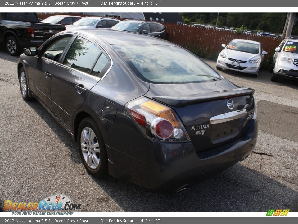 2012 Nissan Altima 2.5 S Ocean Gray / Frost Photo #10