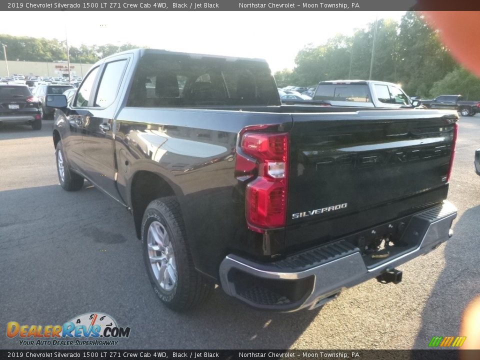 2019 Chevrolet Silverado 1500 LT Z71 Crew Cab 4WD Black / Jet Black Photo #2