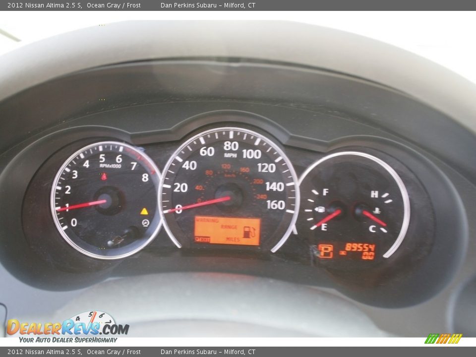 2012 Nissan Altima 2.5 S Ocean Gray / Frost Photo #12