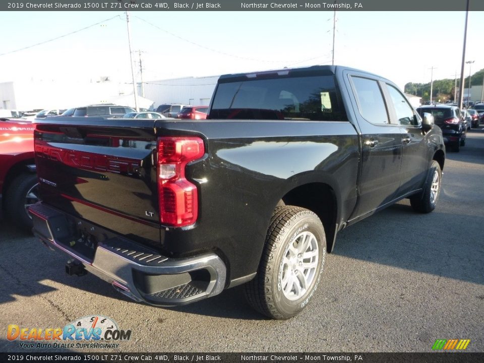 2019 Chevrolet Silverado 1500 LT Z71 Crew Cab 4WD Black / Jet Black Photo #4