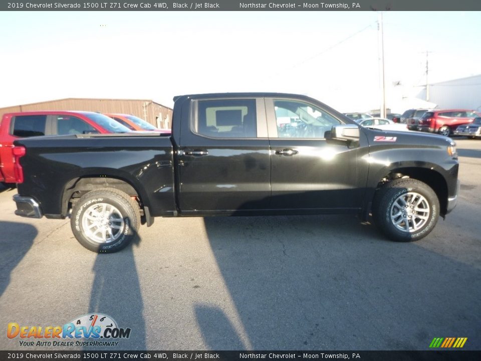 2019 Chevrolet Silverado 1500 LT Z71 Crew Cab 4WD Black / Jet Black Photo #5