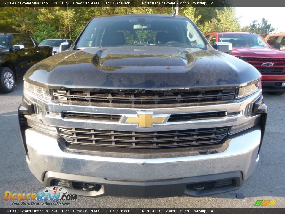 2019 Chevrolet Silverado 1500 LT Z71 Crew Cab 4WD Black / Jet Black Photo #7