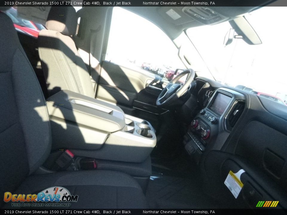 2019 Chevrolet Silverado 1500 LT Z71 Crew Cab 4WD Black / Jet Black Photo #9