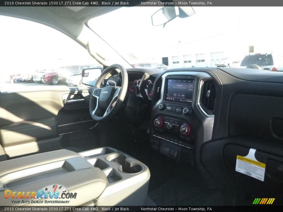 2019 Chevrolet Silverado 1500 LT Z71 Crew Cab 4WD Black / Jet Black Photo #10