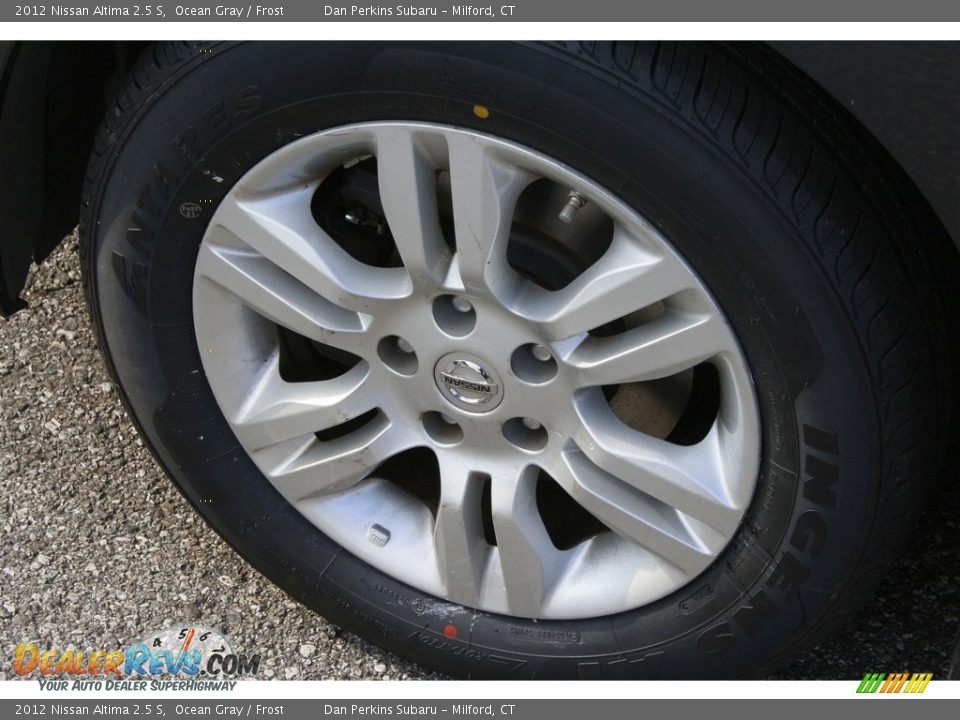 2012 Nissan Altima 2.5 S Ocean Gray / Frost Photo #20